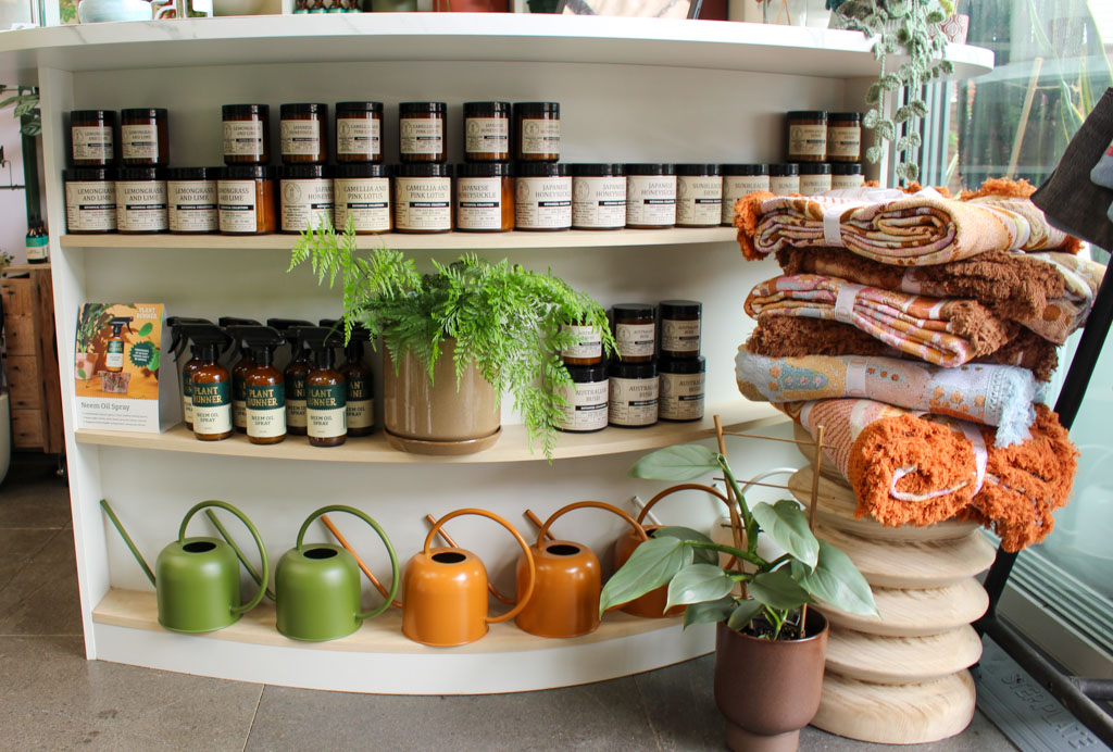 Plant care shelf